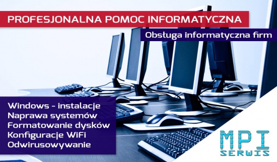 MPI Serwis – Profesjonalna Pomoc Informatyczna