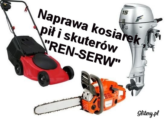 Naprawa kosiarek , pił oraz skuterów.