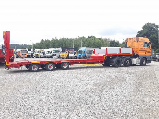 Transport niskopodwoziowy maszyn i gabarytów transport ...