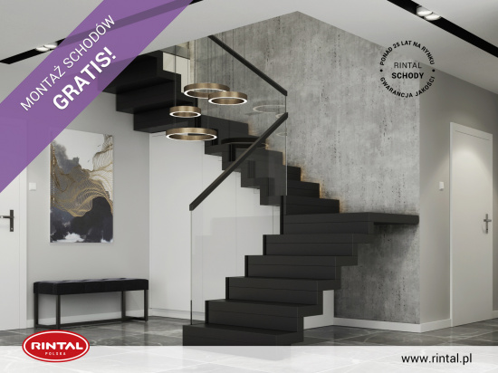 SCHODY RINTAL – WE WRZEŚNIU MONTAŻ SCHODÓW GRATIS!