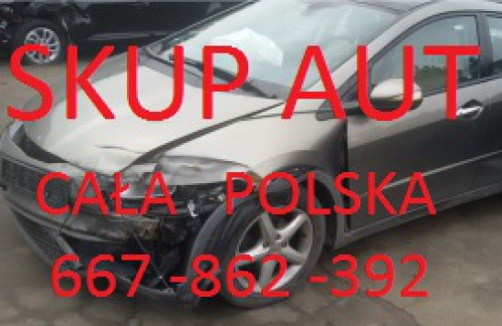 SKUP AUT POZNAŃ 667-862-392 CAŁE I POWYPADKOWE 