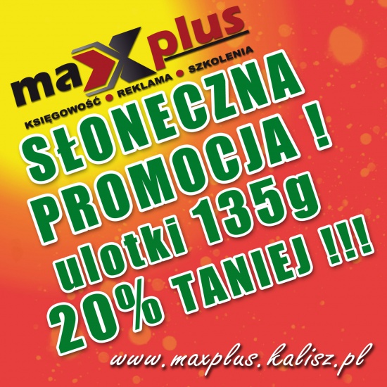 Wielka PROMOCJA na ULOTKI przedłużona do końca września !!!