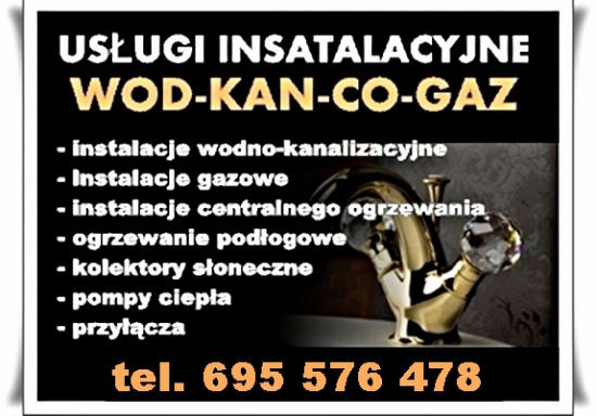 Hydraulik - Instalator Konin, Słupca Tanio! Promocja! 