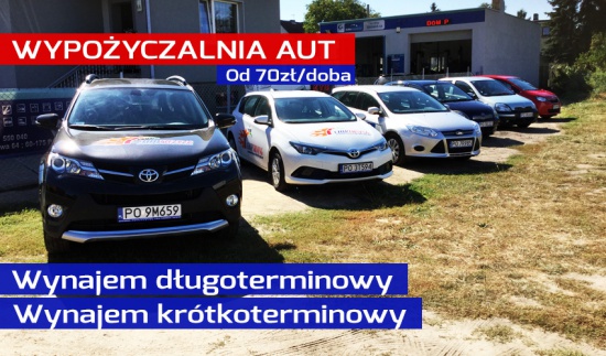 Wynajem | Wypożyczalnia samochodów / aut | Najlepsze CENY!